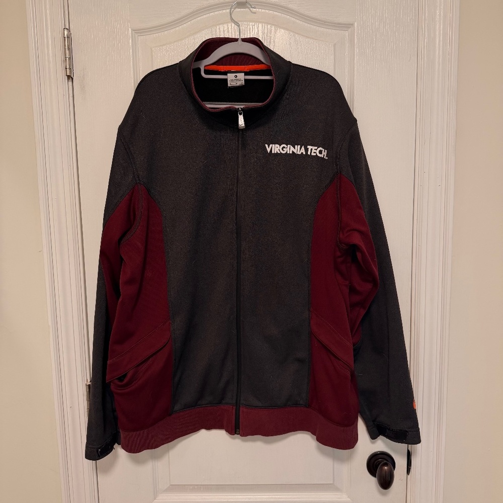 Mens Nike Virginia Tech Zip Up